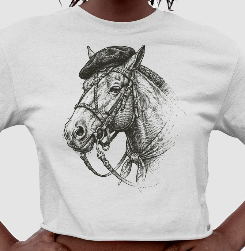 Camiseta Cavalo Crioulo - Identidade de Campo