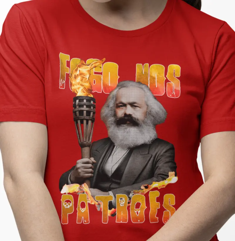 Fogo nos Patrões - Comunas - Camiseta