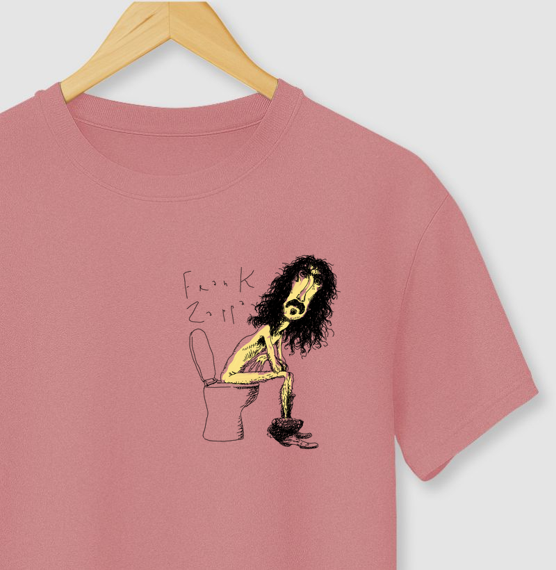 Frank Zappa, Toilet - Nanquim e tinta - Bolso
