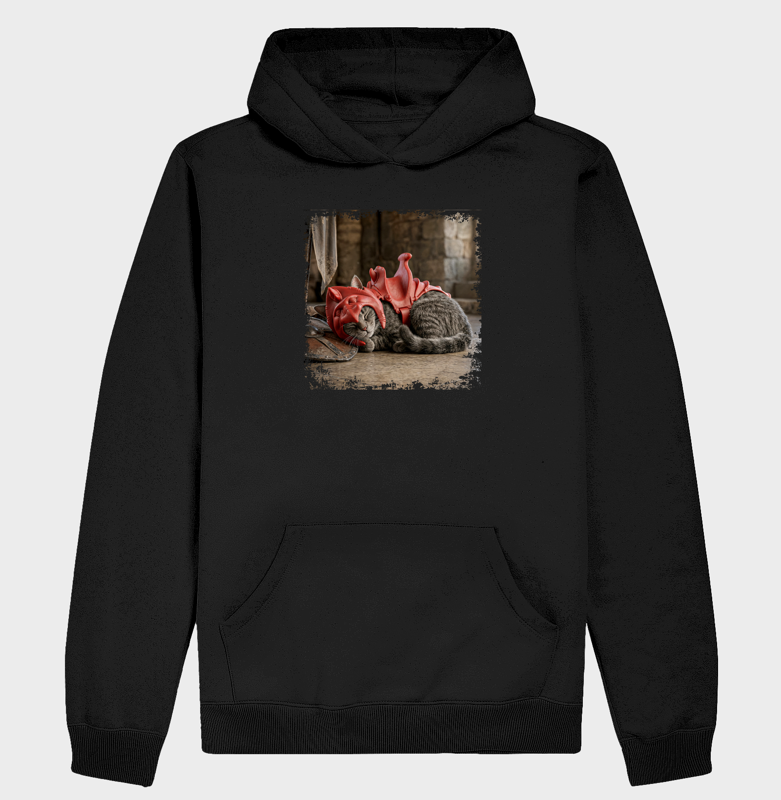 Gato Guerreiro - Cinza