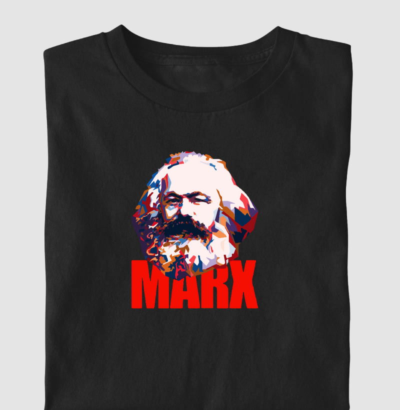 Rosto de Karl Marx