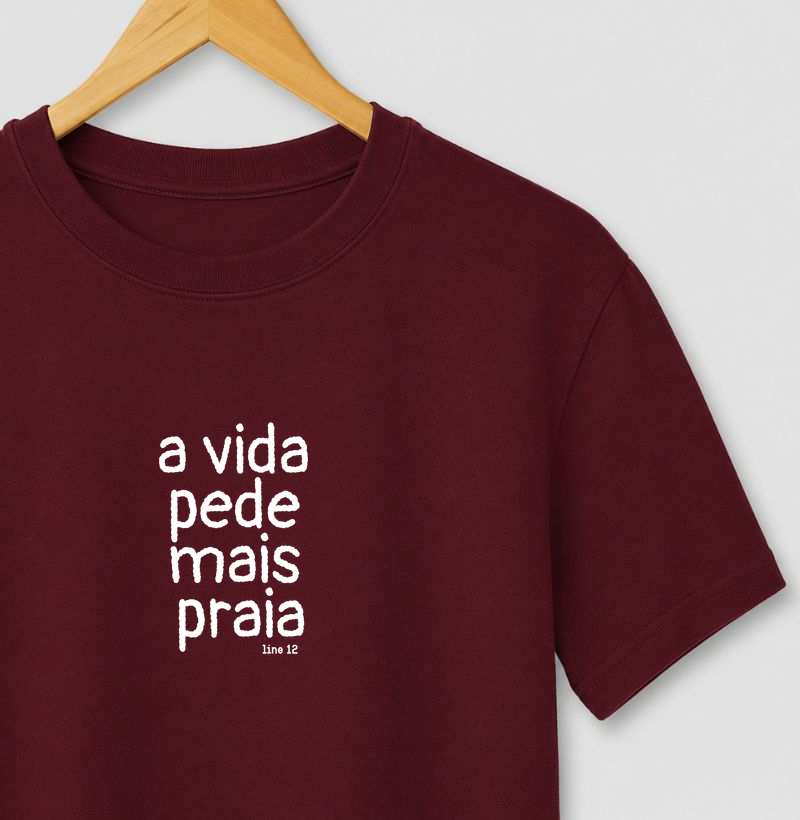 A VIDA PEDE MAIS PRAIA