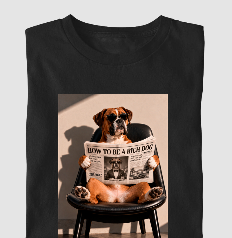 💸 How to Be a Rich Dog – Versão Boxer 🐶👑