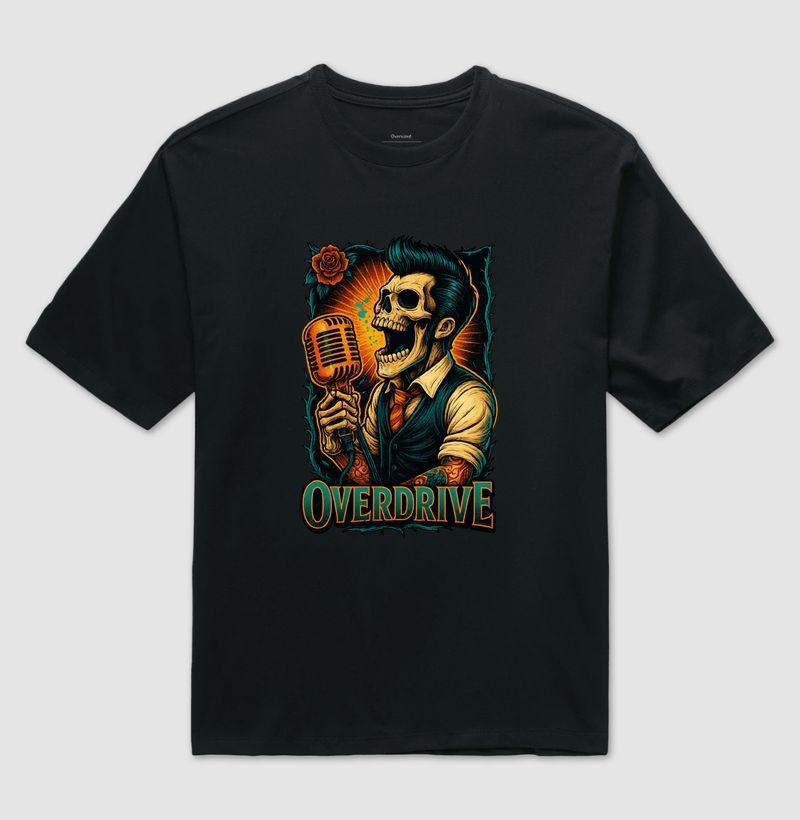camiseta-overdrive-vocalista-esqueleto-microfone-vintage