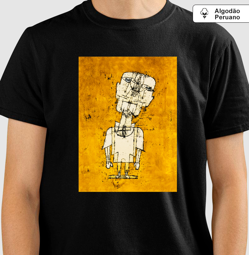 Camiseta Paul Klee Ghost of a Genius Algodão Peruano