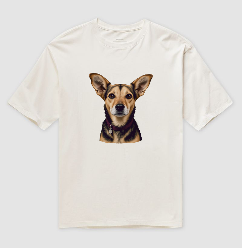 Camiseta Oversized Amora – Retrato