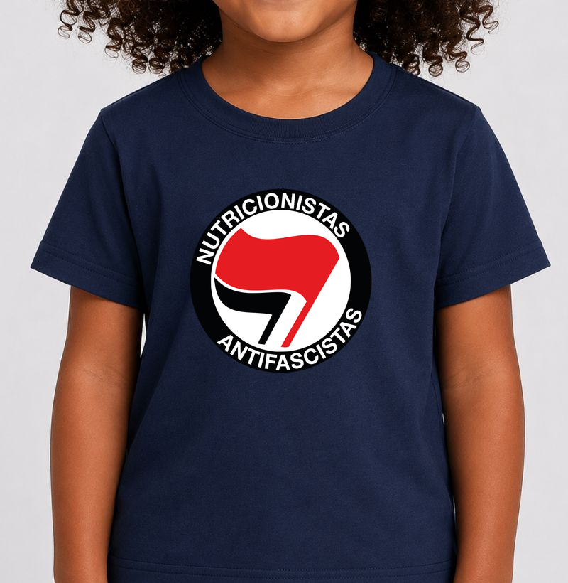 NUTRICIONISTAS ANTIFASCISTAS - Camiseta Infantil