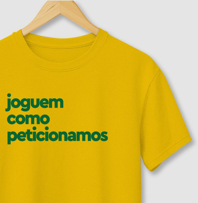 Joguem como peticionamos