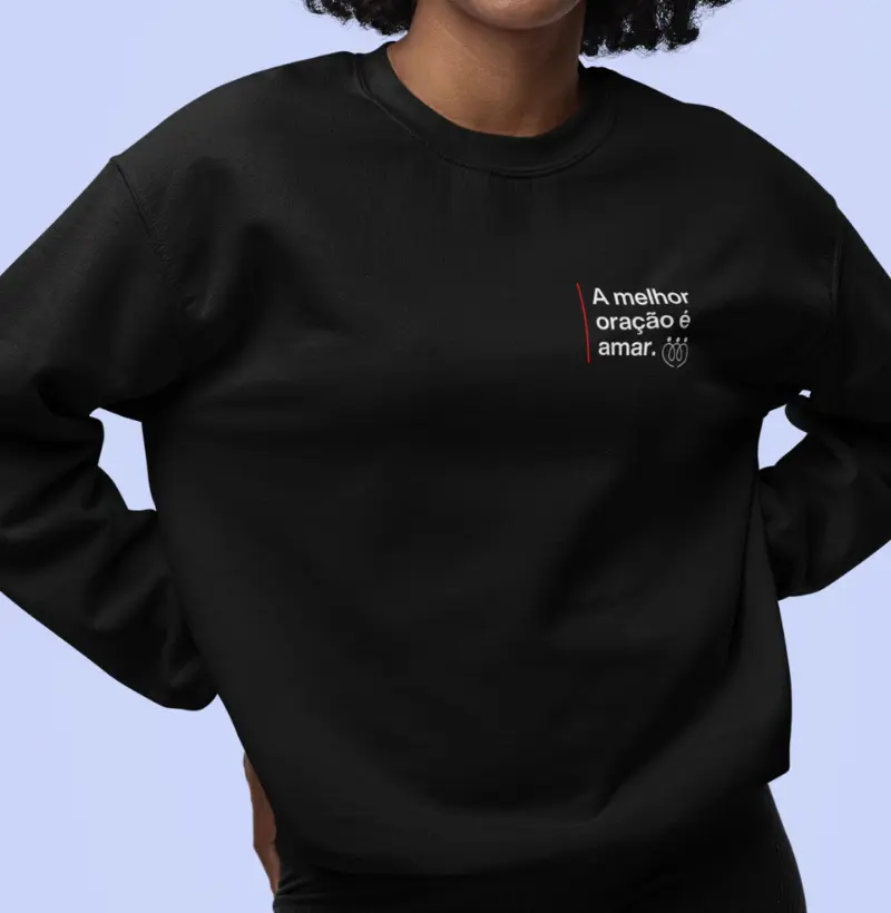 A melhor oração é amar - minimalista