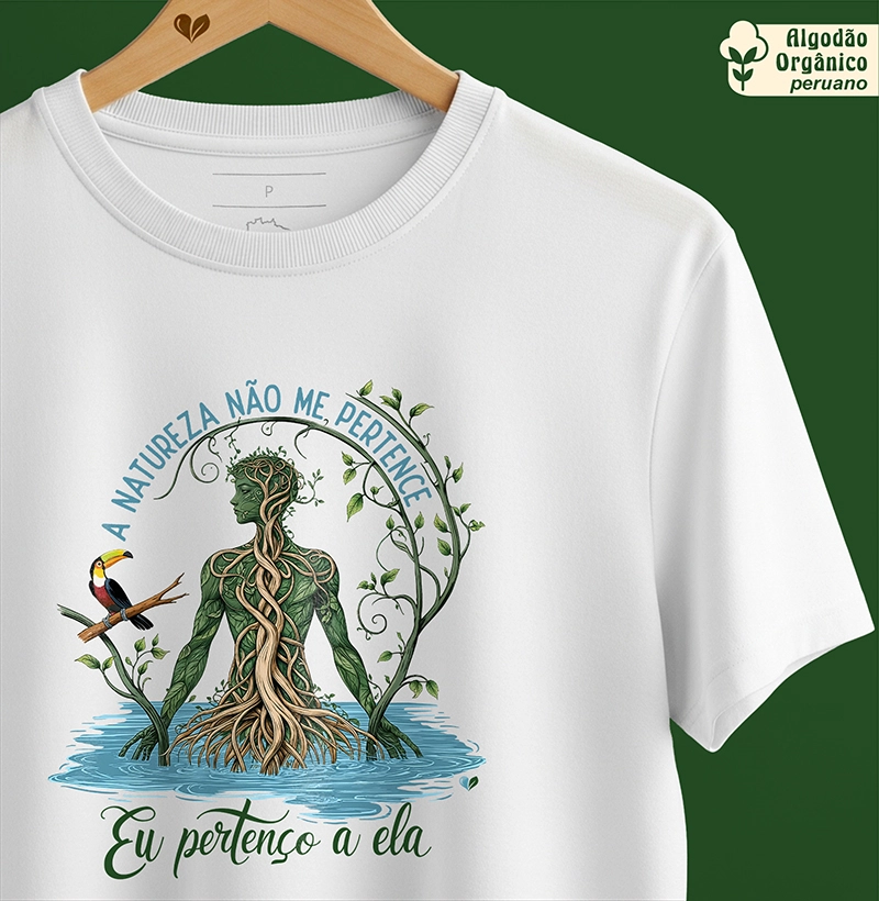 A Natureza não me pertence, eu pertenço a ela. - orgânico