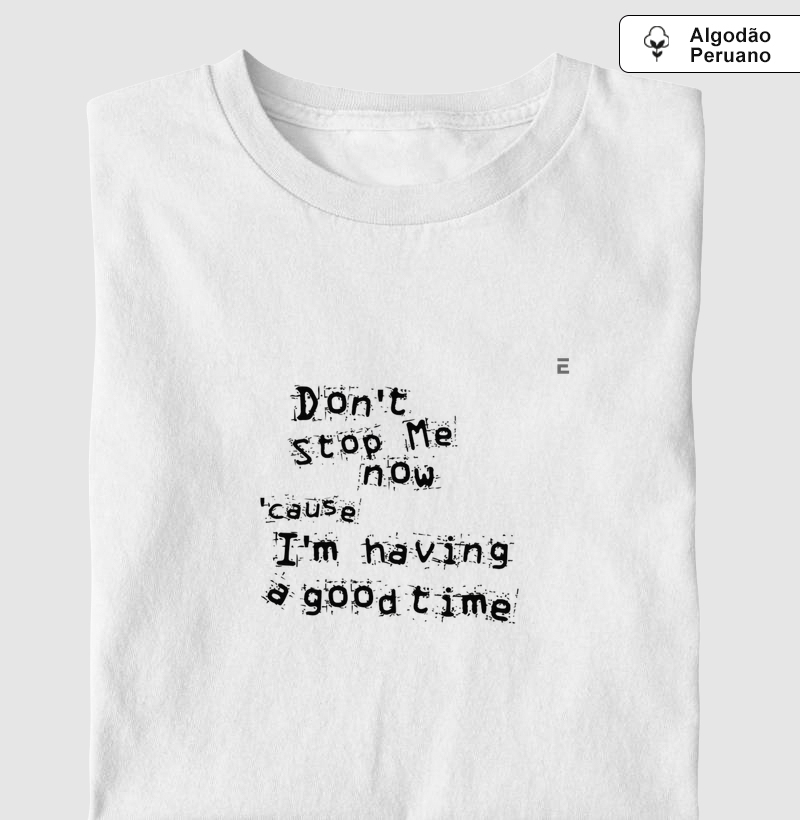 Don't stop me now...