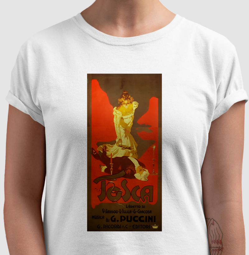 Cartaz Tosca - Giacomo Puccini