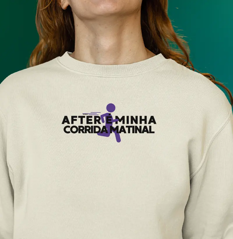 AFTER É MINHA CORRIDA MATINAL