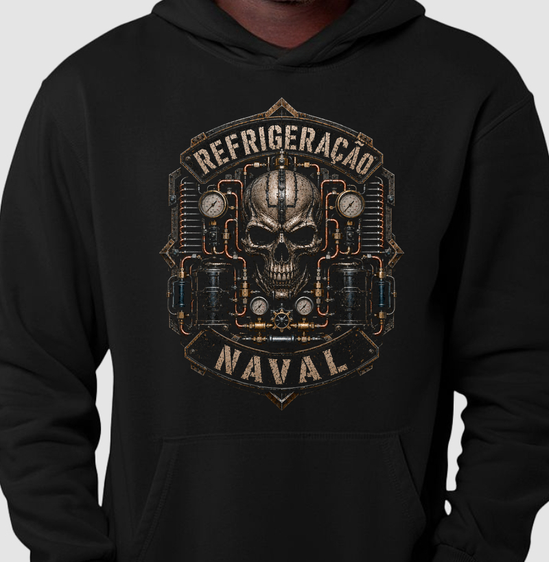 Refrigeração Naval - Hoodie Moletom