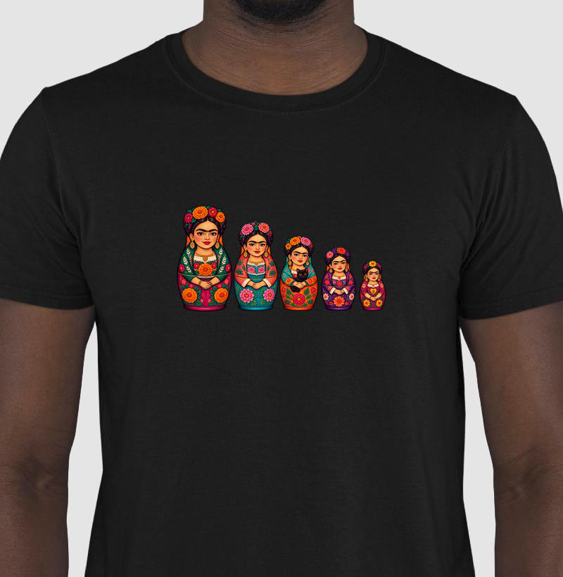 Matrioska Kahlo — Camiseta