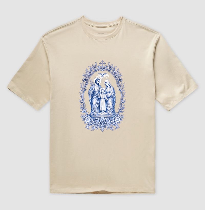 Camiseta Oversized Sagrada Famíla Toile Sacra