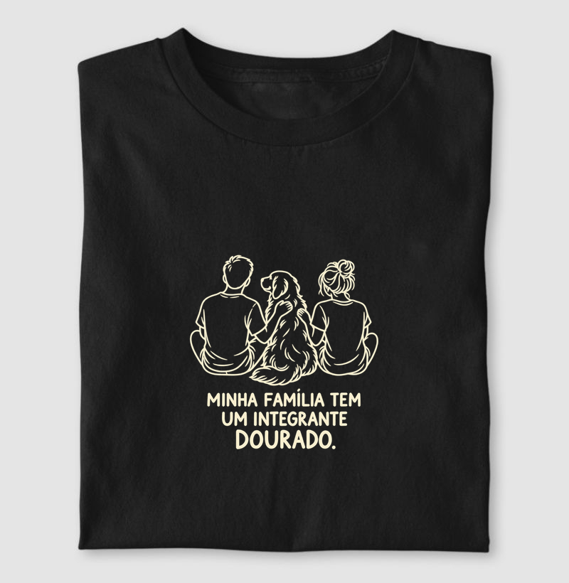 Minha família tem um integrante dourado.