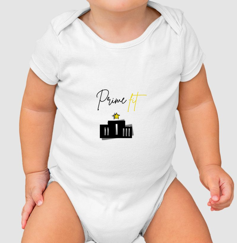 Body Infantil Branca- divertido e personalizado