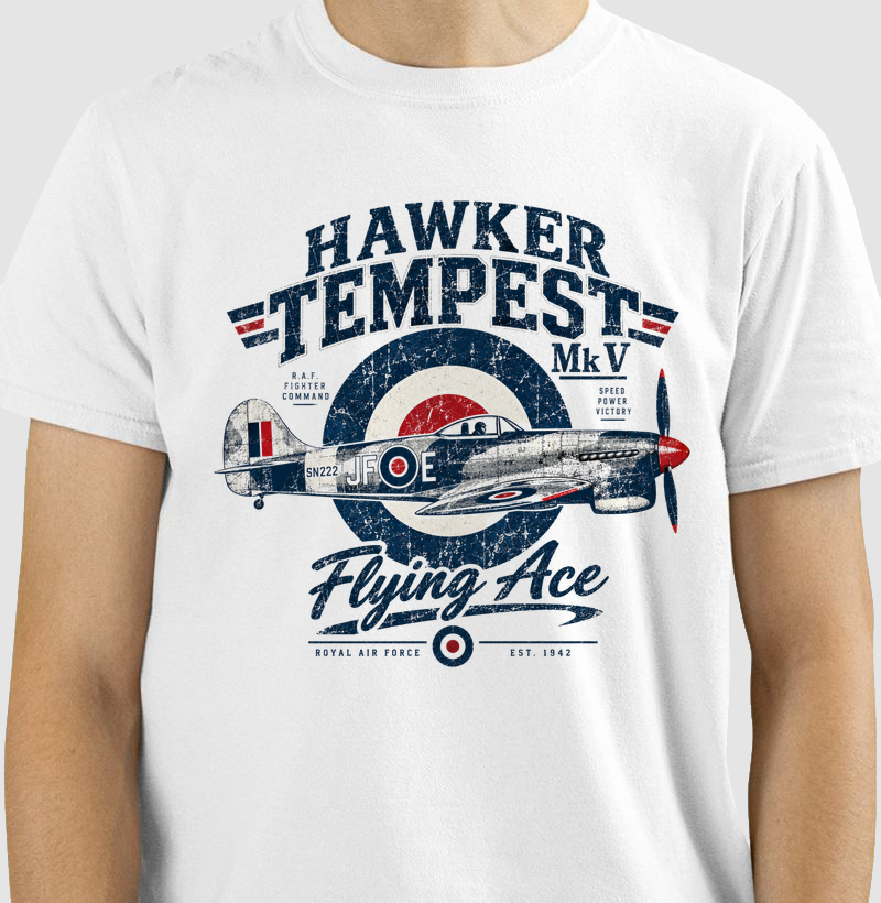 Hawker Tempest - Camiseta