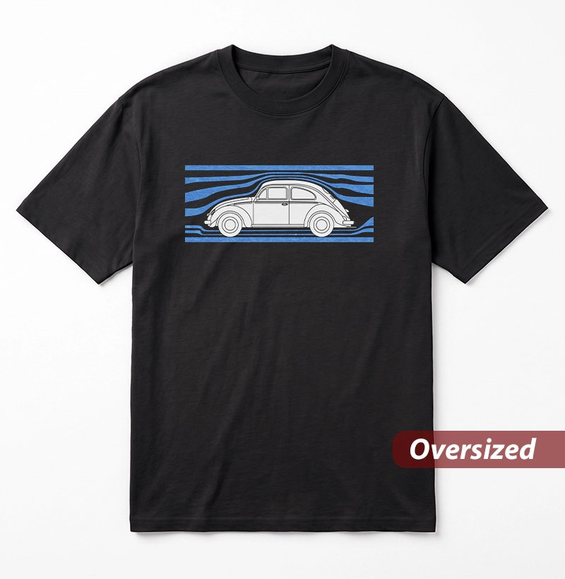 Aerodinâmica Fusca - Camiseta Oversized