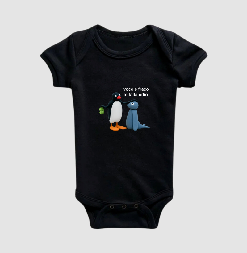 Te falta ódio - Body Infantil