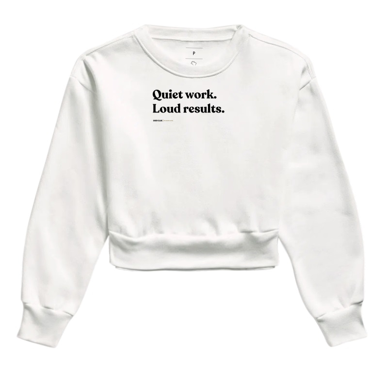 Quiet work. Loud results.
