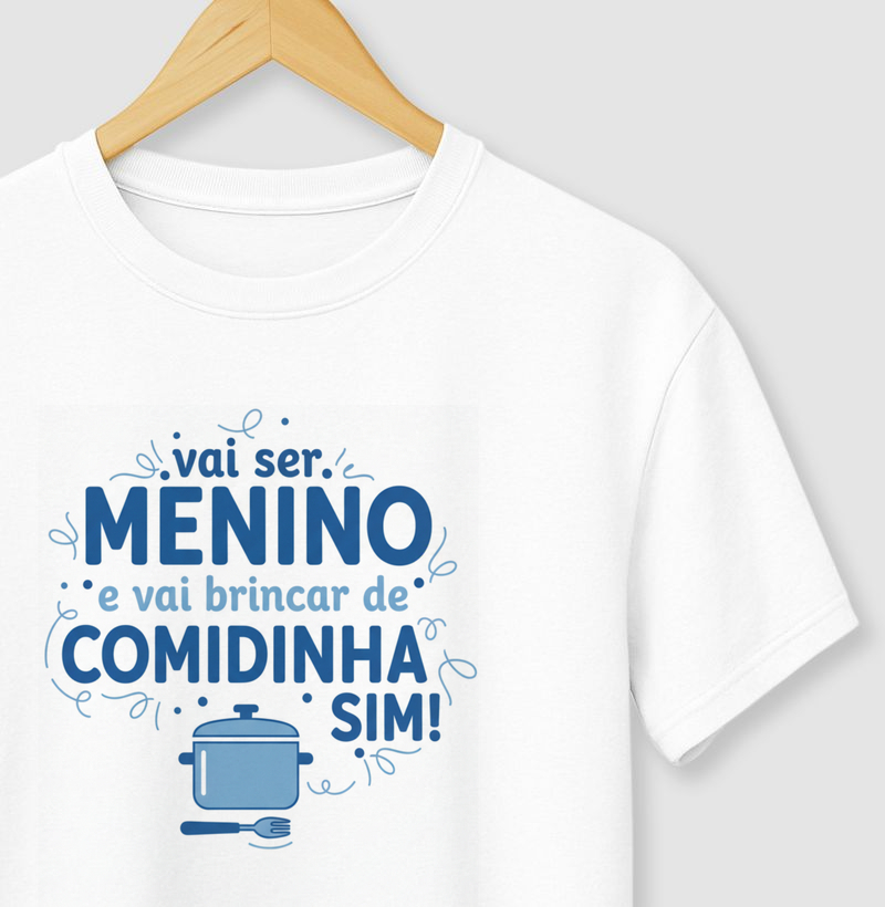 “Vai Ser Menino e Vai Brincar de Comidinha Sim” – Chá Revelação