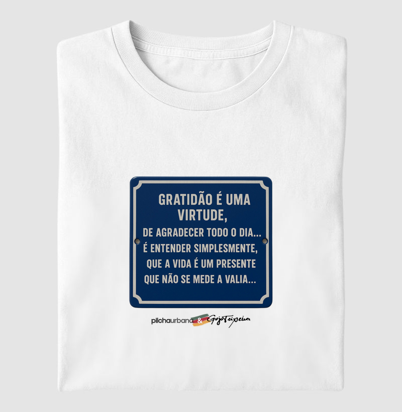 Gratidão é uma virtude GT
