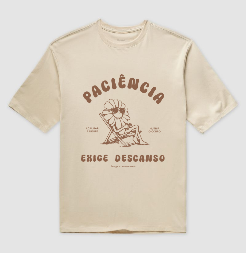 Paciência exige descanso [Carolina Damião] [Oversized]