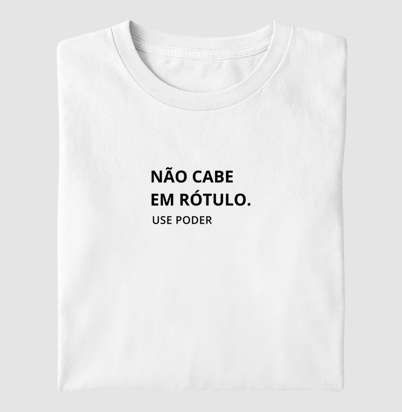 NÃO CABE EM RÓTULO