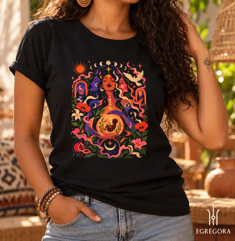 Essência do Feminino Sagrado - Camiseta