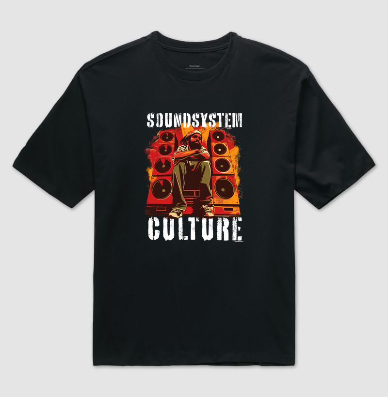 Soundsystem Culture - Camiseta Oversized