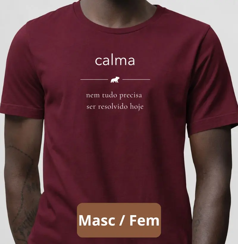 Calma - coleção jeito de viver