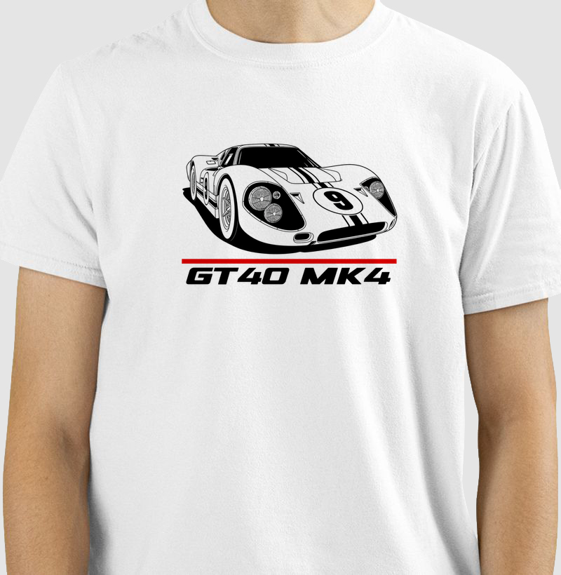 Camiseta GT 40 Vintage - Camiseta