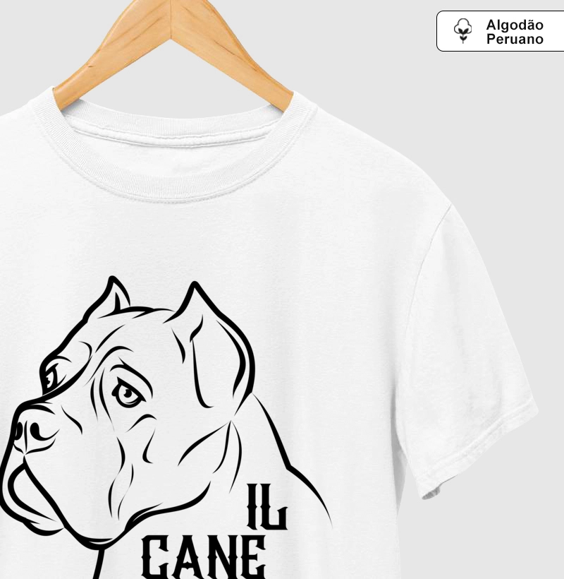 Camiseta Algodão Peruano Il Cane Corso