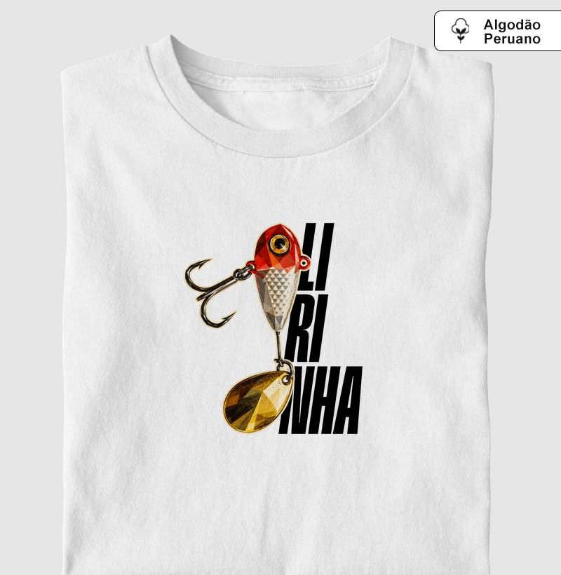 👑 A Rainha da Pescaria! - Camiseta Algodão Peruano