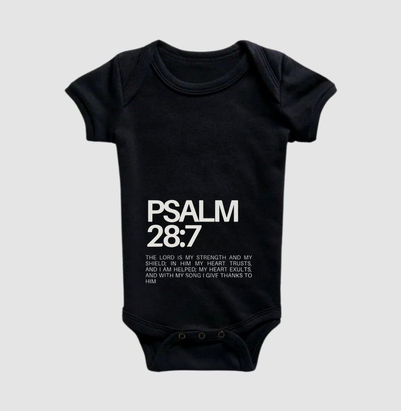CAMISETA OVERSIZED "SALMOS 28:7"