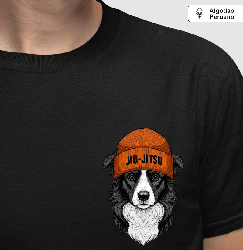 Border Collie - Jiu-Jitsu Lifestyle - Algodão Peruano
