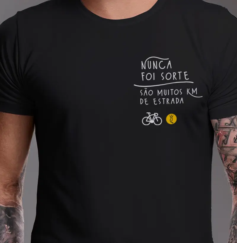 Nunca foi sorte, são muitos Km de estrada