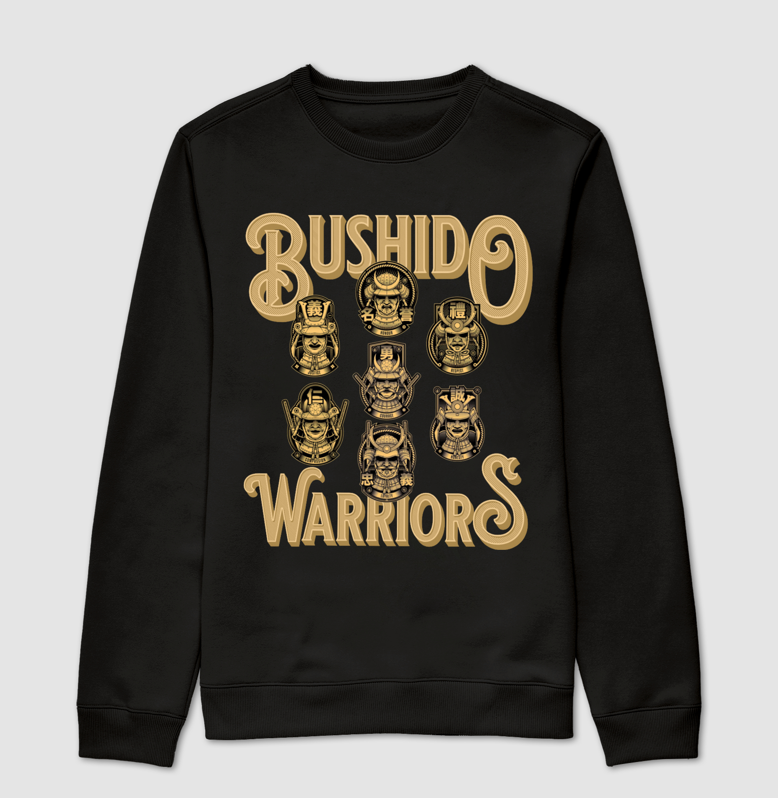 Suéter Moletom Bushido Warriors