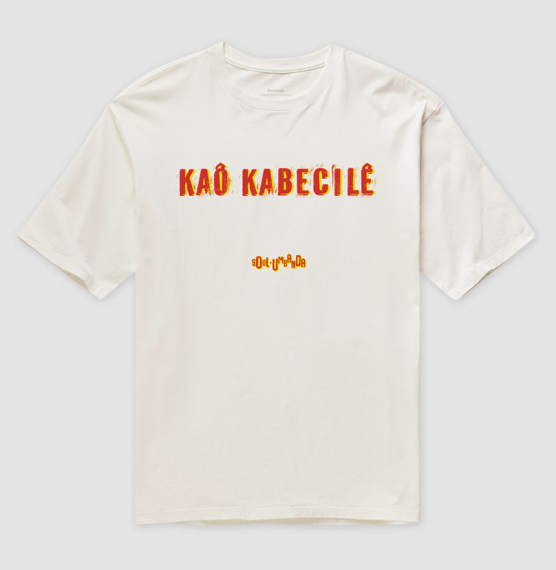oversized XANGÔ saudação unissex