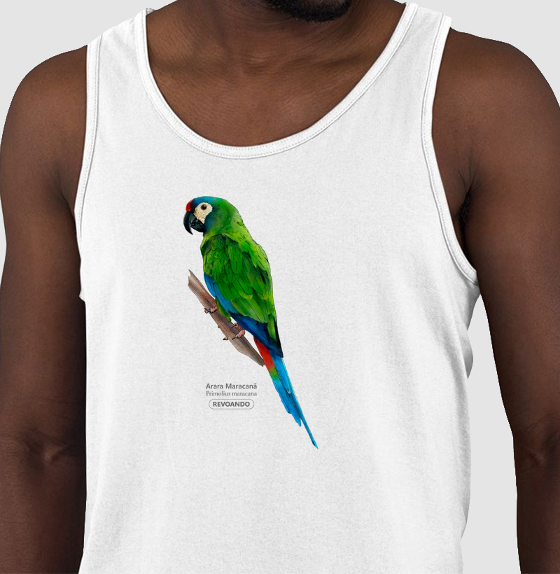 Aves do Brasil - Arara Maracanã - Regata