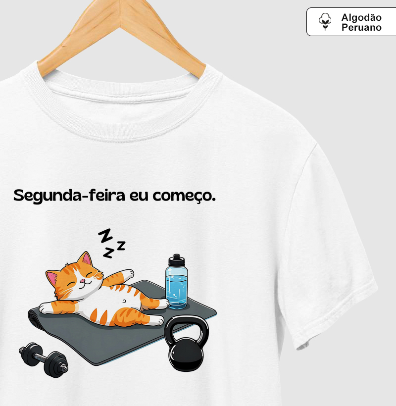 Segunda-feira eu começo