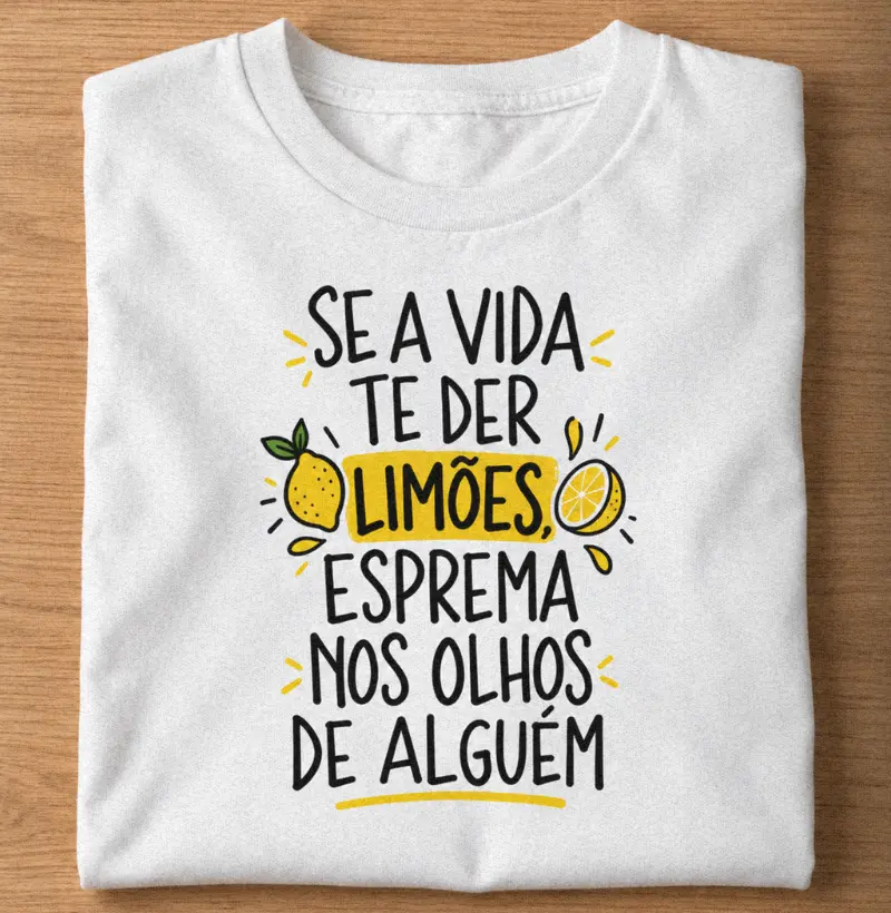 USE LIMÕES - Camiseta