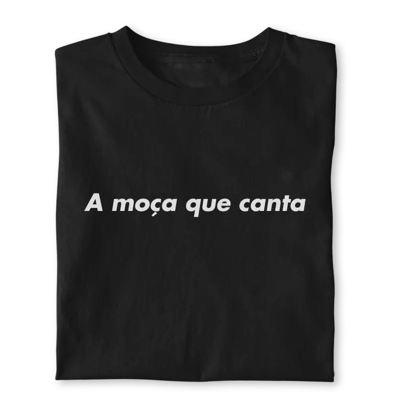 A moça que canta