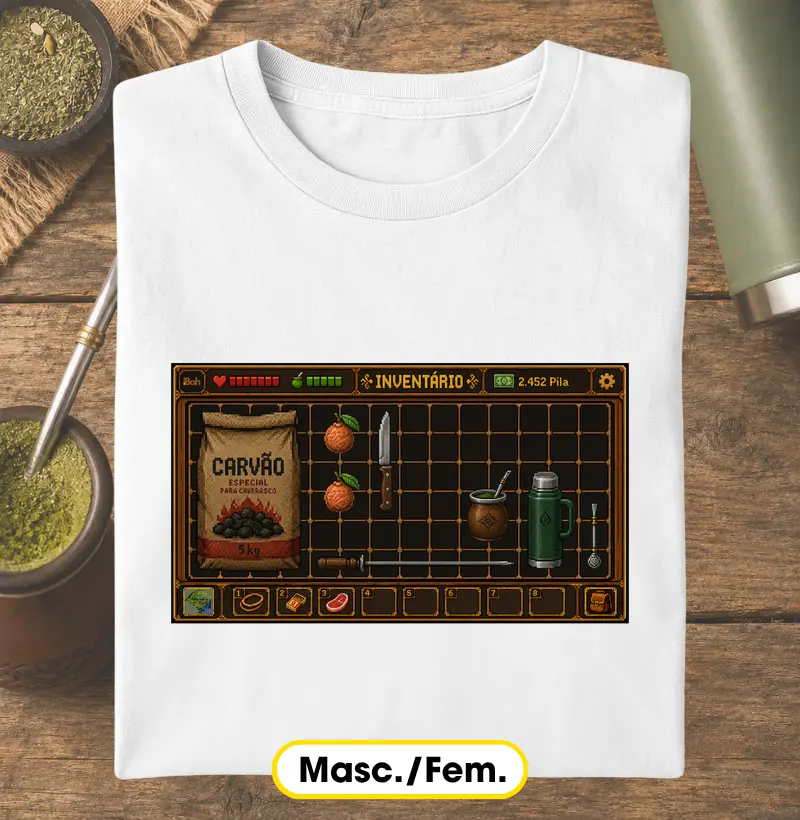 Gameplay Gaúcha - Camiseta