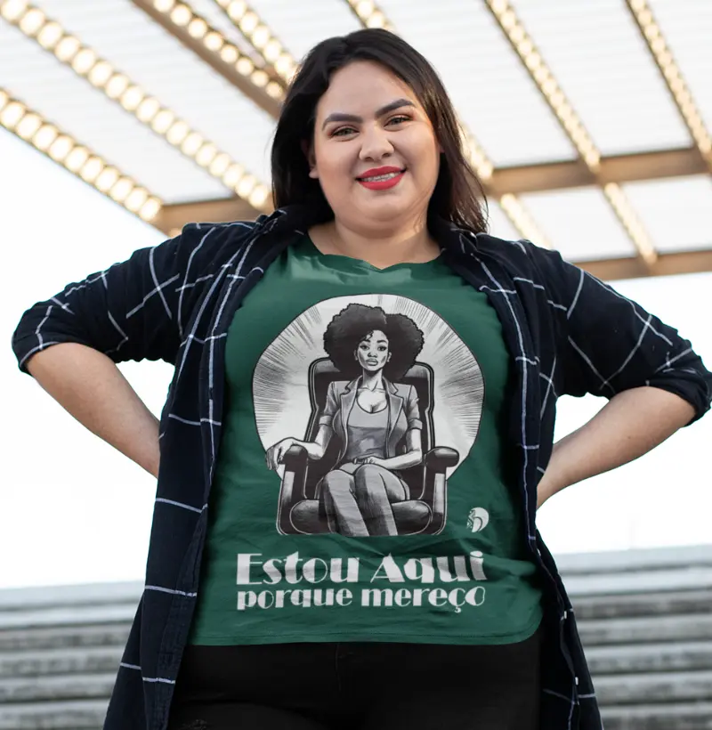 Estou aqui porque mereço
