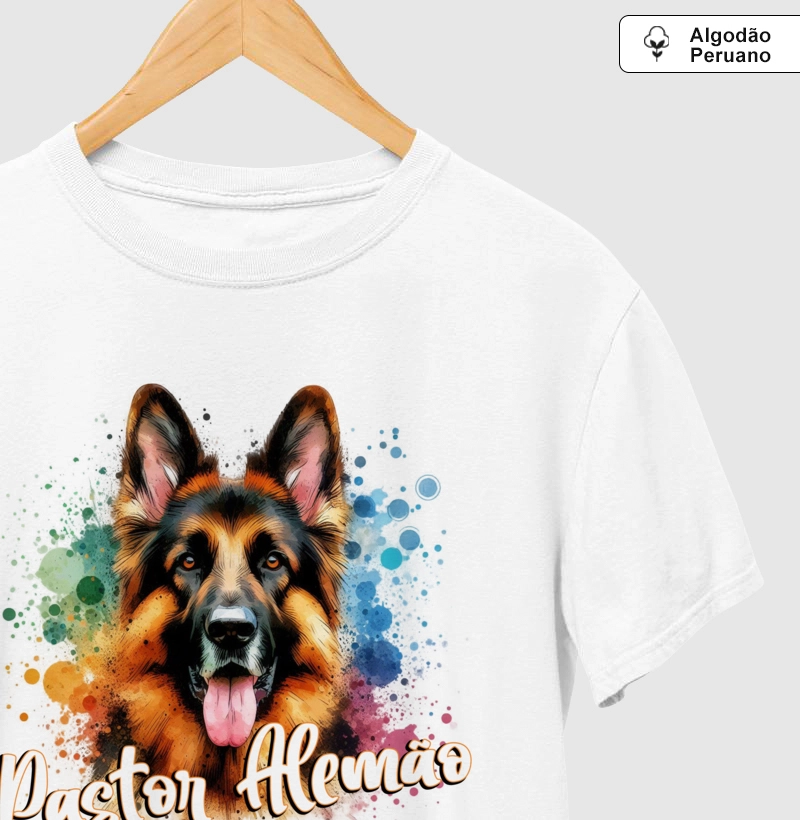 Pastor Alemão Colorful