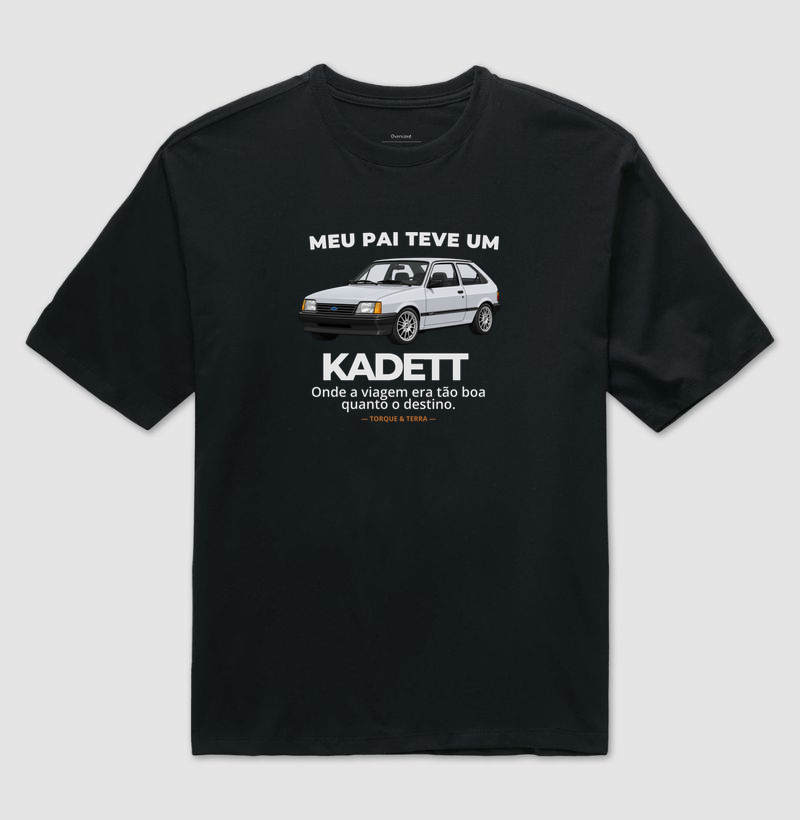 Meu pai teve uma - KADETT - prata - Camiseta Oversized