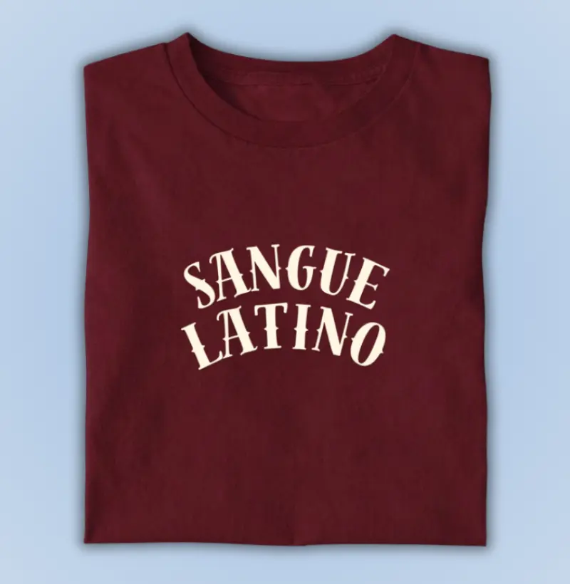 sangue latino letreiro